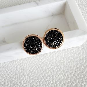 Crystal stud earrings